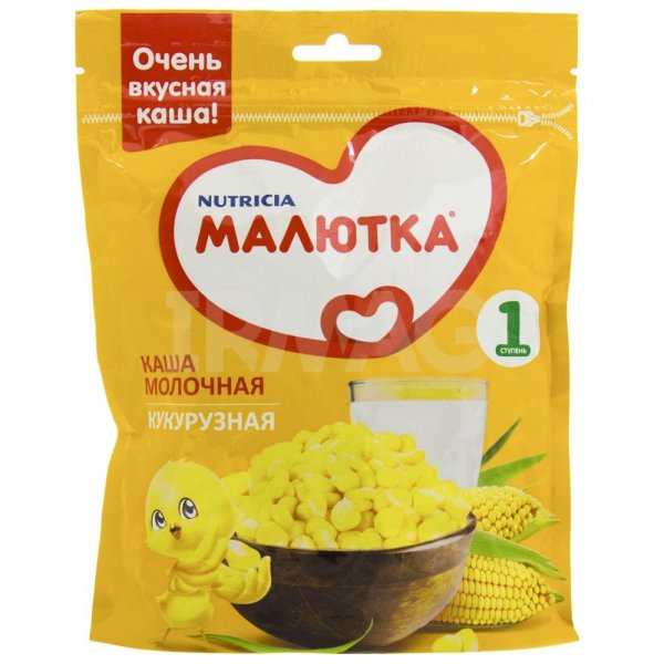 Каша кукурузная молочная малышка