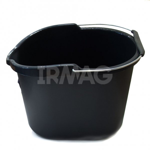 Ведро для швабры Vileda без системы отжима, Серое (12 л)