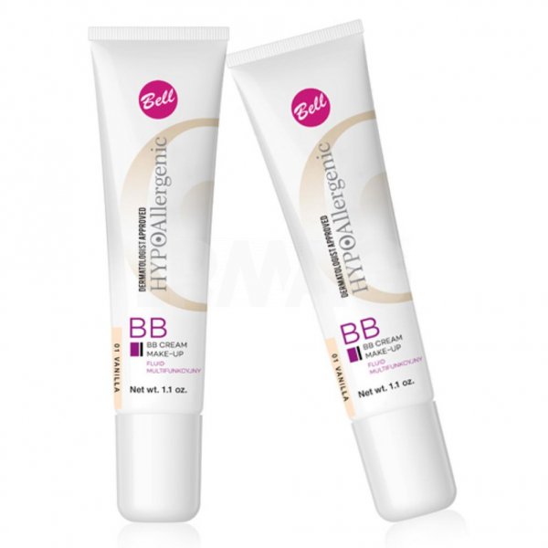 BB-Крем для лица Bell Hypoallergenic BB-Cream Гипоаллергенный мультифункциональный (30 г) - 04