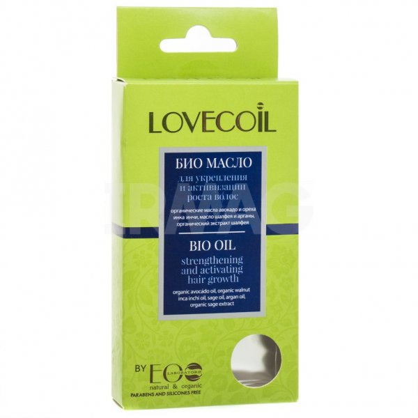 Био-масло для волос LovEcOil Укрепление и активизация роста (3х15 мл)