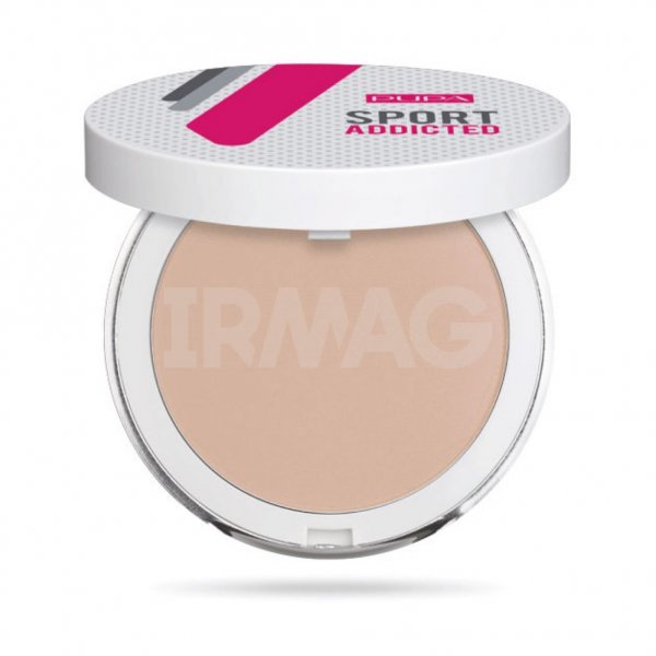 Пудра компактная для лица Pupa Milano Sport Addicted водостойкая (7 г) - 003 Warm Beige