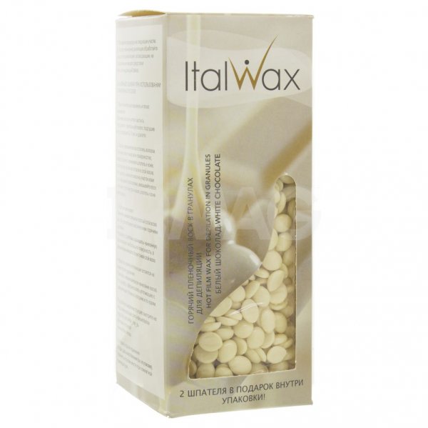 Воск для депиляции ItalWax Горячий пленочный Белый шоколад (250 г)