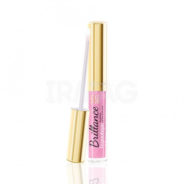 Блеск для губ Vivienne Sabo Brillance Hypnotique с 3D эффектом (3 мл) - 34 Светло-сиреневый с белым перламутровым глиттером