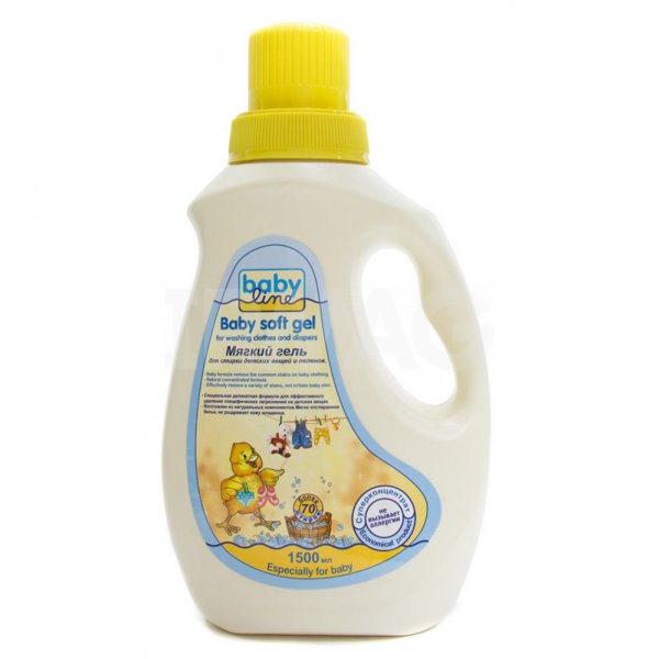 Гель для стирки детских вещей и пеленок Babyline (1,5 л)
