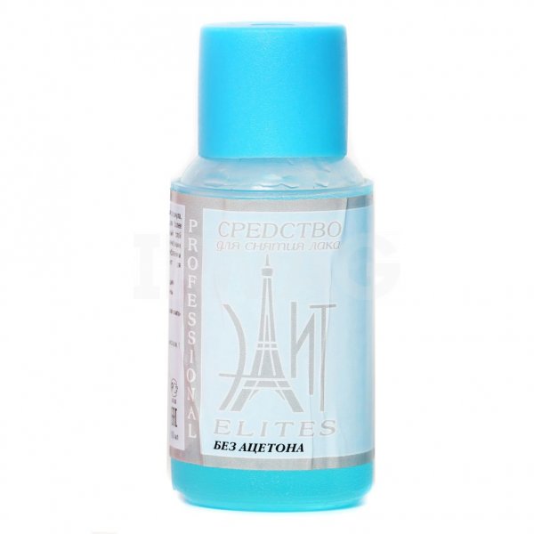 Жидкость для снятия лака Элит Elites, без ацетона (100 мл)