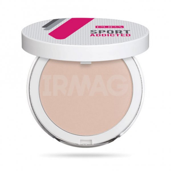 Пудра компактная для лица Pupa Milano Sport Addicted водостойкая (7 г) - 002 Natural Beige