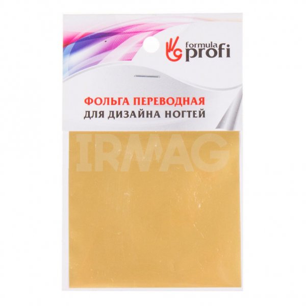Фольга переводная Формула Профи (6х12 см) - золото матовое 8005-13