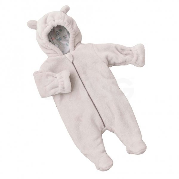 Комбинезон Крошкин дом Пушистик Мишка - кофе с молоком, 80-86 см