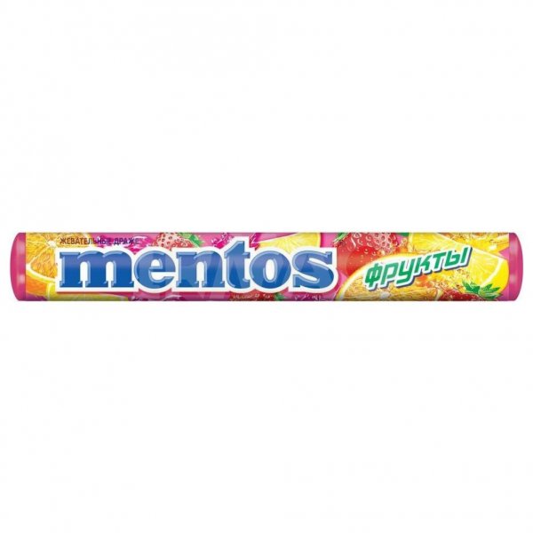 Драже Mentos Фрукты (37 г)
