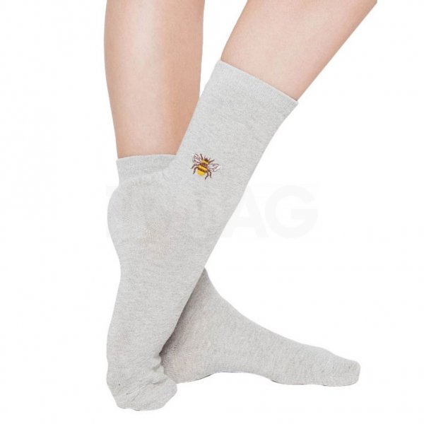 Носки женские Mark Formelle 211V-691, светло-серый меланж, размер 25