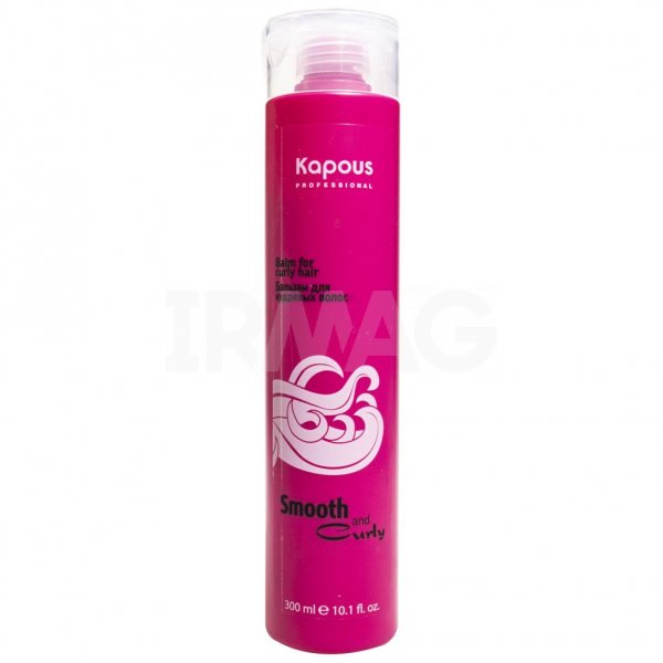 Бальзам для волос Kapous Professional Smooth and Curly для кудрявых волос (300 мл)