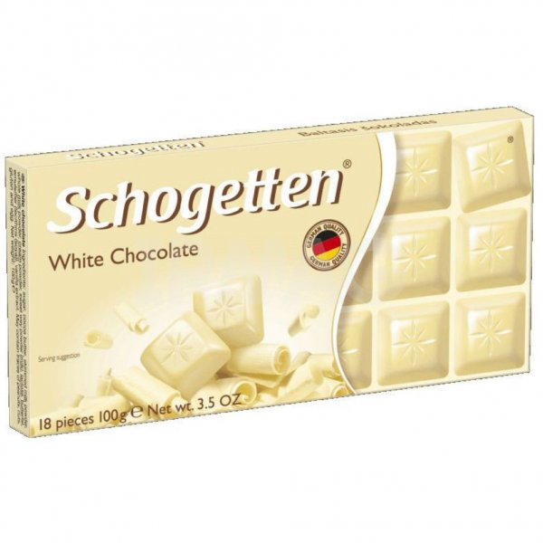 Шоколад Schogetten White 100гр