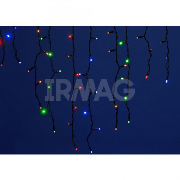 Гирлянда-бахрома светодиодная Uniel с эффектом мерцания Разноцветный свет (3 м)