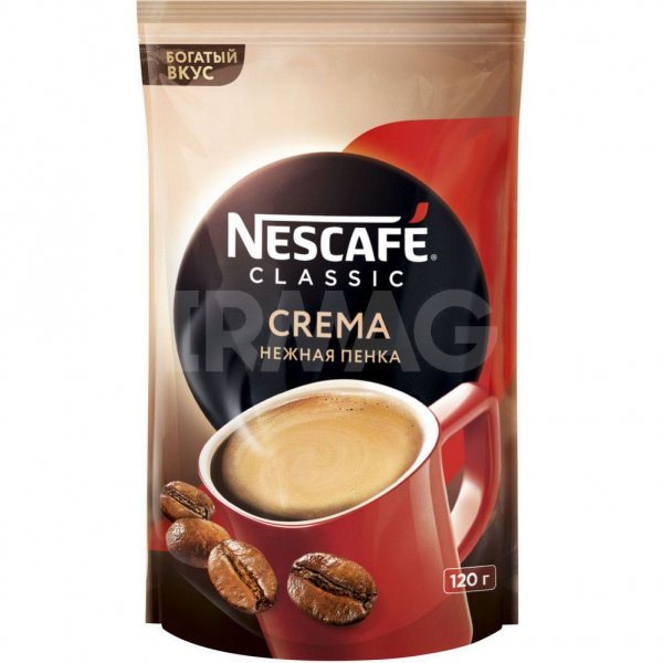Кофе растворимый Nescafe Classic Crema Нежная пенка (120 г) - IRMAG.RU