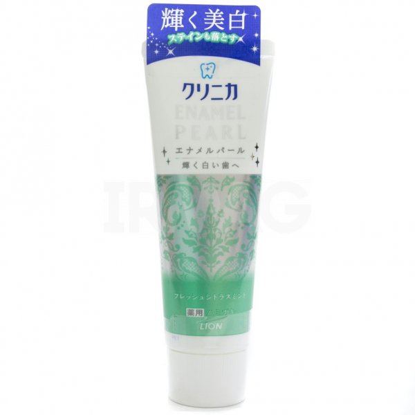 Зубная паста Lion Clinica Enamel Pearl Отбеливающая Цитрус и мята (130 г)