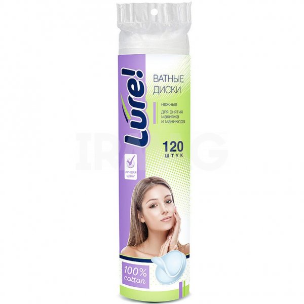 Ватные диски Lure! (120 шт)