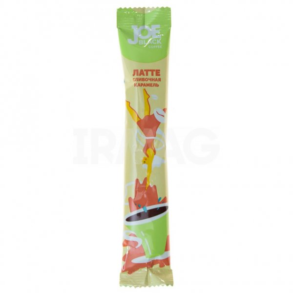 Напиток кофейный растворимый Joe Black Coffee 3в1 Латте Сливочная карамель (18 г)