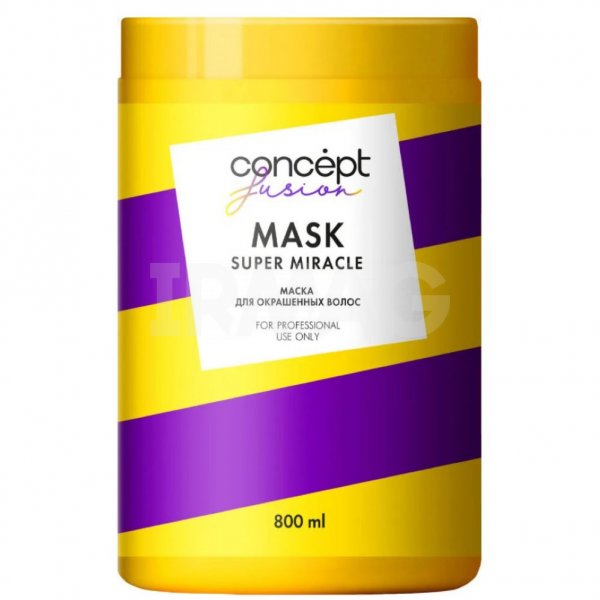 Маска для волос Concept Fusion Super Miracle для окрашенных волос (800 мл)