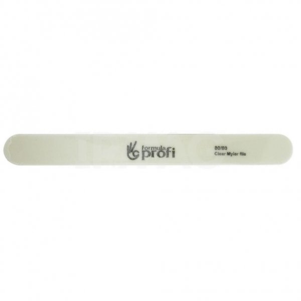 Пилка для ногтей Формула Профи Mylar прямая 80/80 MF401