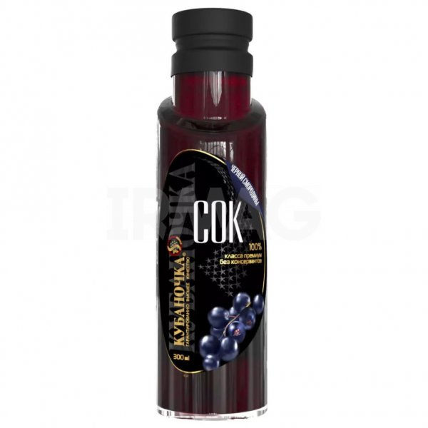 Сок Кубаночка Черная смородина 100% (300 г)