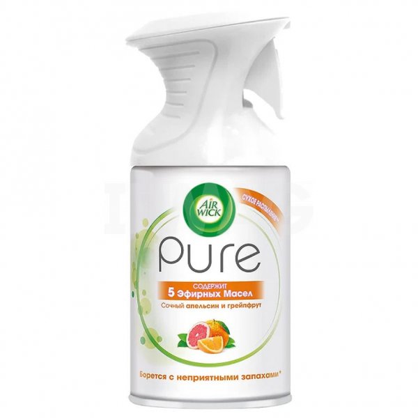 Освежитель воздуха Airwick Pure (250 мл) - Апельсин и грейпфрут
