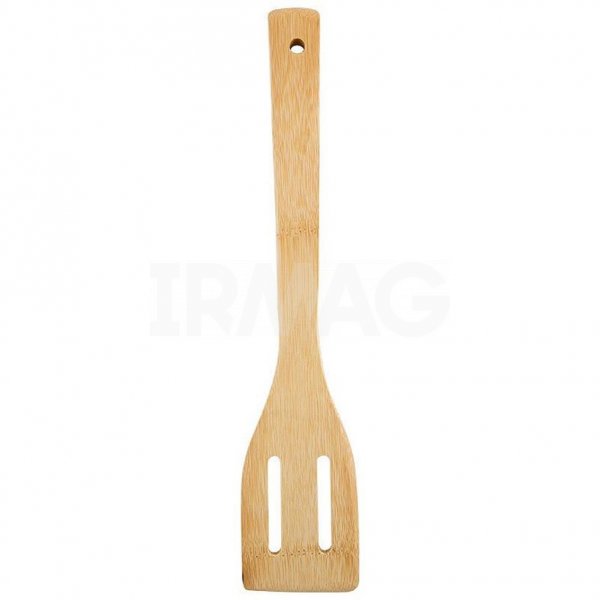 Лопатка Mallony Foresta с отверстиями из бамбука (30 х 6 см)