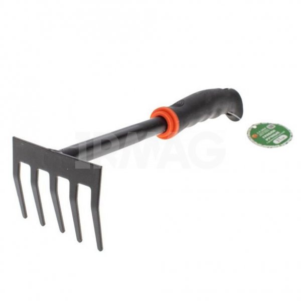 Грабли ручные с резиновой ручкой (31 см)