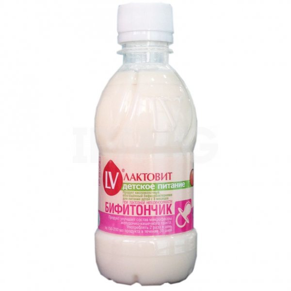 Продукт кисломолочный с 8 мес. Лактовит Бифитончик (200 г)