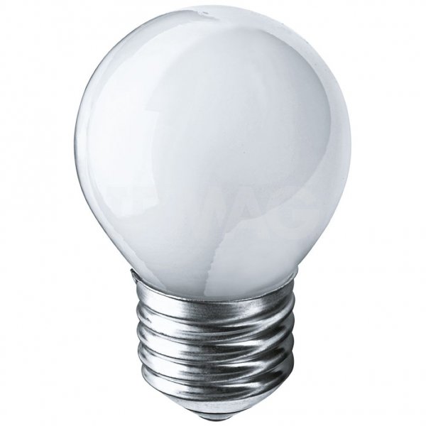 Лампа накаливания Navigator P45 40W шар прозрачный (E27)