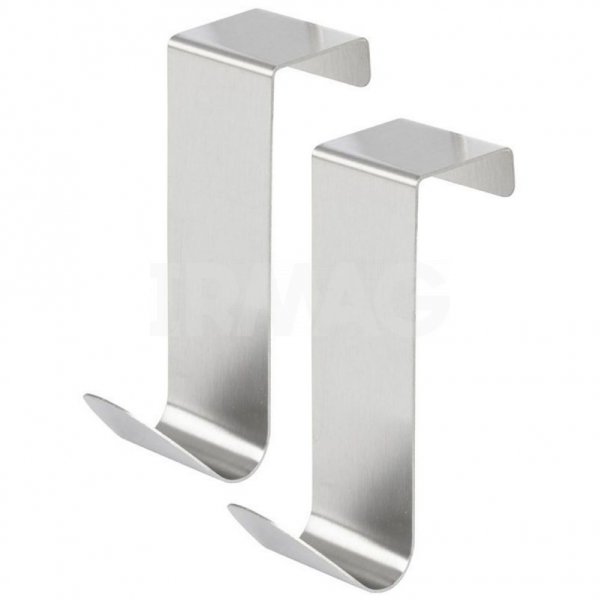 Крючок навесной Рыжий кот W4027A нержавеющая сталь 7,5 x 2.5 см (2 шт)