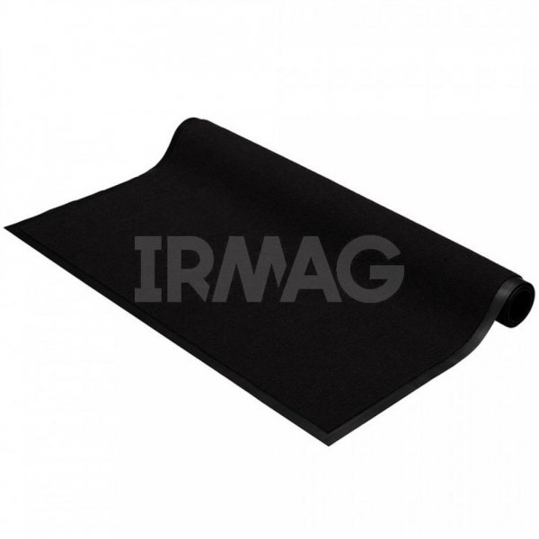 Коврик придверный Vortex Trip влаговпитывающий Ребристый Черный (90 х 120 см)