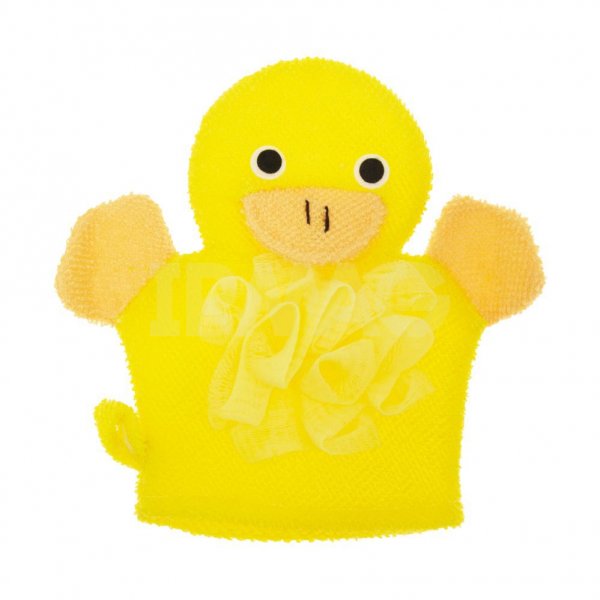 Мочалка для тела AMB варежка Уточка