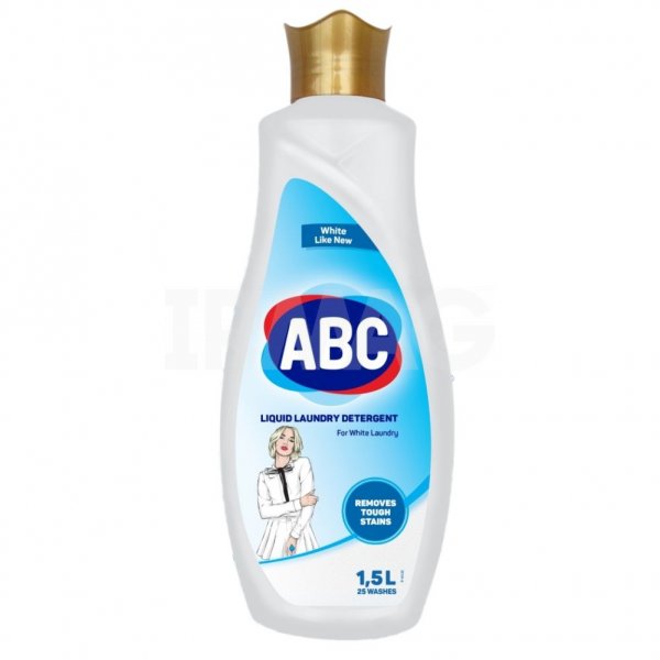 Средство для стирки жидкое ABC Блестящий белый (1,5 л)
