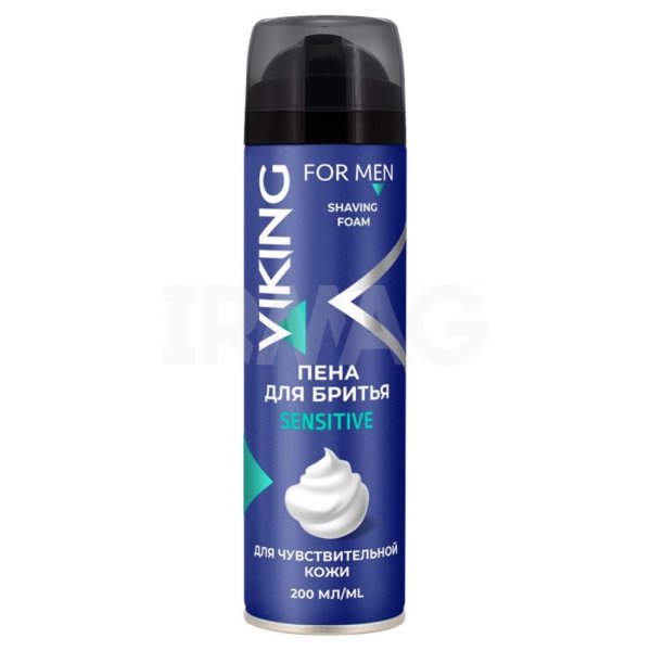 Пена для бритья Viking Sensitive для чувствительной кожи (200 мл)