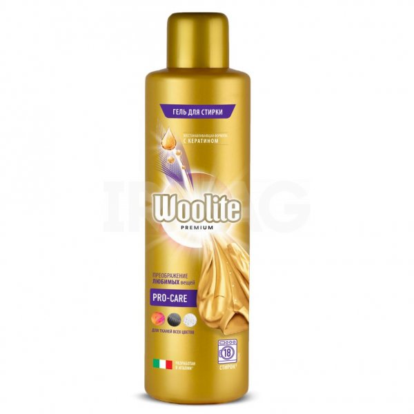 Гель для стирки Woolite Premium Pro-care c кератином (900 мл)