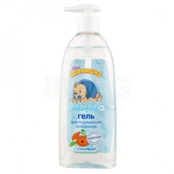 Гель для подмывания младенцев Мое Солнышко с Календулой (400 мл)