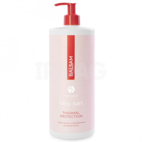 Бальзам для волос Adricoco Miss Adri Thermal Protection Термозащитный (1 л)
