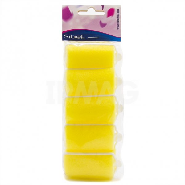 Бигуди Sibel Foam 4251933 поролоновые, 34 мм (5 шт)