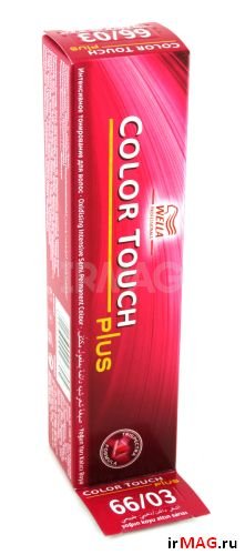 Крем-краска оттеночная Wella Color Touch Plus (60 мл) - 66/03 Шафран