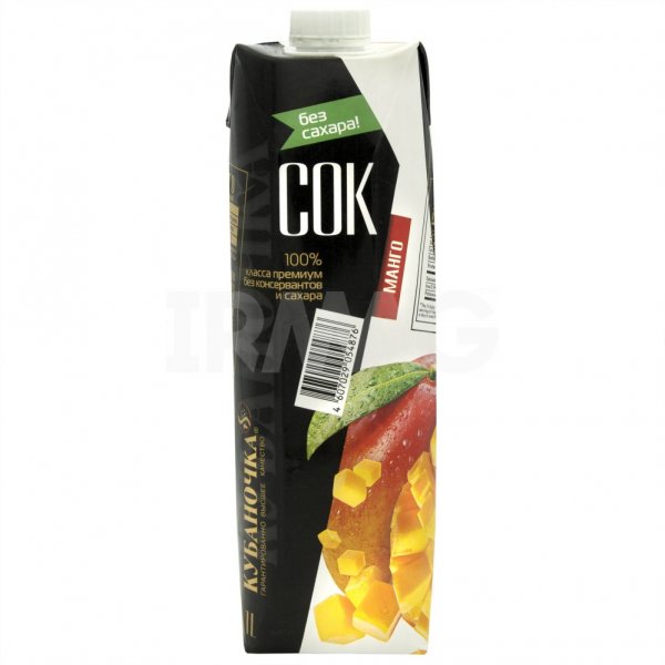Сок Кубаночка Манго с мякотью (1 л)