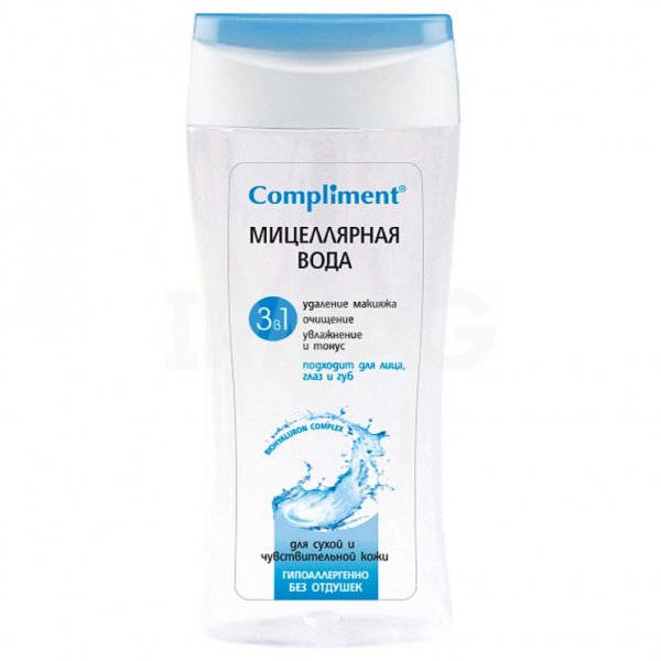 Мицеллярная вода Compliment 3в1 (200 мл)