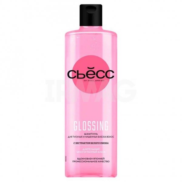 Шампунь Сьёсс Glossing Эффект ламинирования (450 мл)