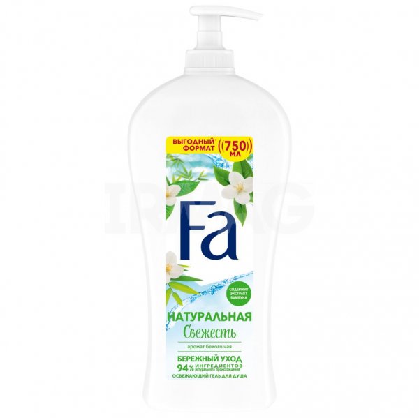 Гель для душа Fa Натуральная свежесть Белый чай (750 мл)