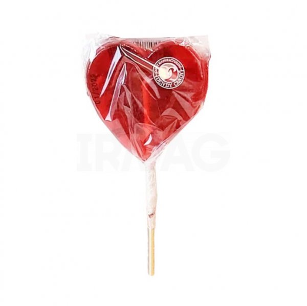 Карамель на палочке Dendy Candy Сердце (40 г)