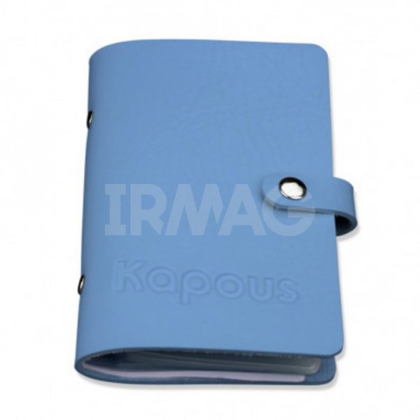 Органайзер для стемпинг пластин Kapous Crazy Story на 20 шт. - Голубой