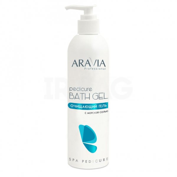 Гель для ног Aravia Professional Pedicure Bath Gel Очищающий с морской солью (300 мл)