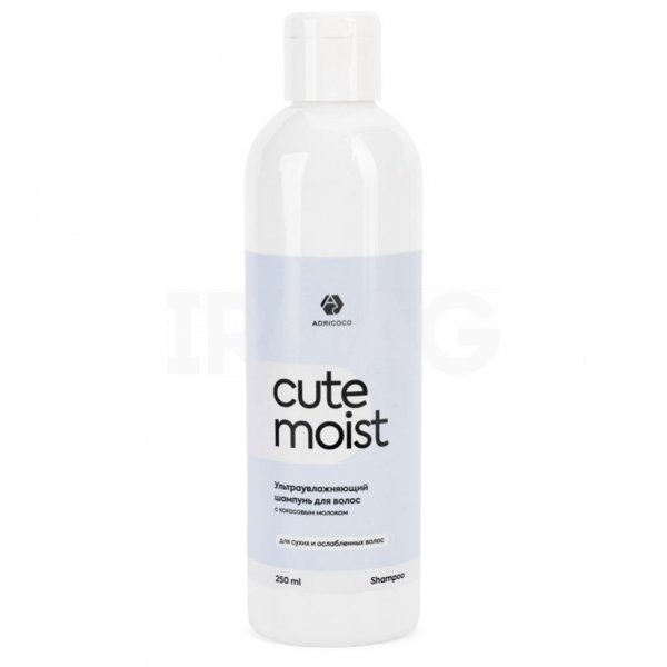 Шампунь Adricoco Cute Moist Ультраувлажняющий с кокосовым молоком (250 мл)