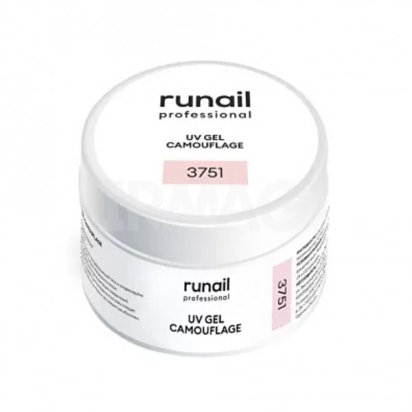 Гель для ногтей RuNail UV Gel камуфлирующий (56 г) - 3751