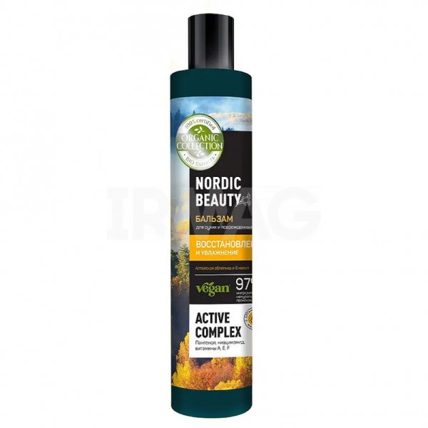 Бальзам для волос Organic Collection Восстановление и увлажнение (400 мл)