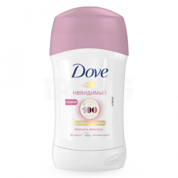 Дезодорант-антиперспирант стик Dove Невидимый Нежность лепестков (40 мл)